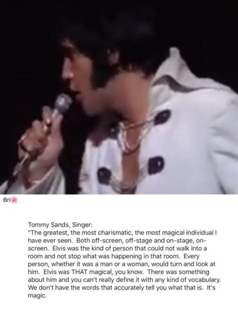 Check spelling or type a new query. Tommy Sands talks about Elvis | Elvis quotes, Elvis and me ...