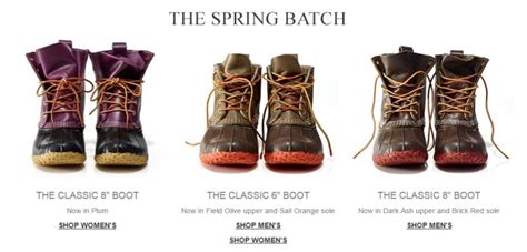 L L Bean Launches New Duck Boot Styles