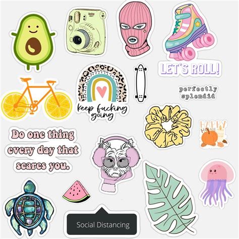 Vsco Stickers In 2021 Print Stickers Art Drawings Sketches Simple