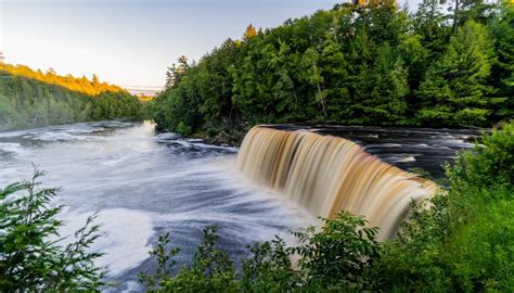 A List Of Enchanting Michigan Waterfalls To Visit Year Round Michigan