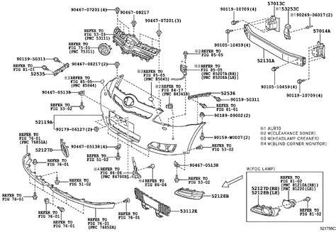 Toyota Corolla Body Parts Diagram