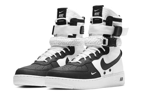Official Look At The Nike Sf Af1 High Black White