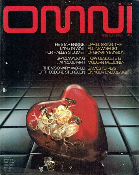 Omni Magazine Cover Art