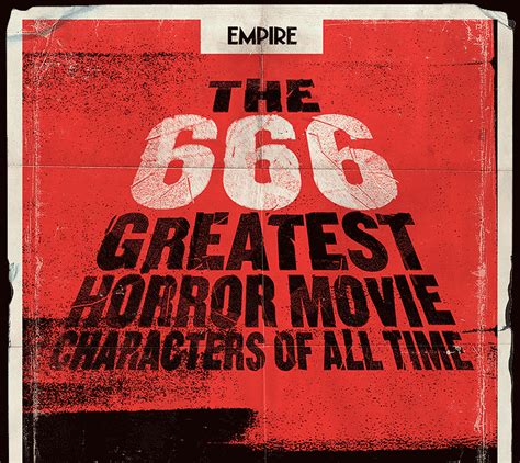 The 666 Greatest Horror Characters Of All Time Horror Characters