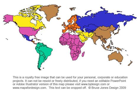 Blank world map robinson projection. Free World Map Projection Mercator and Robinson Printable ...