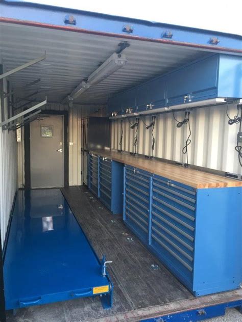 Custom Shipping Containers Bring The Shop To You