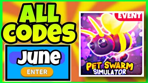 All Working Codes For Pet Swarm Simulator