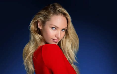 Wallpaper Look Smile Model Blonde Hot Candice Swanepoel Model Blonde Goddess Candace