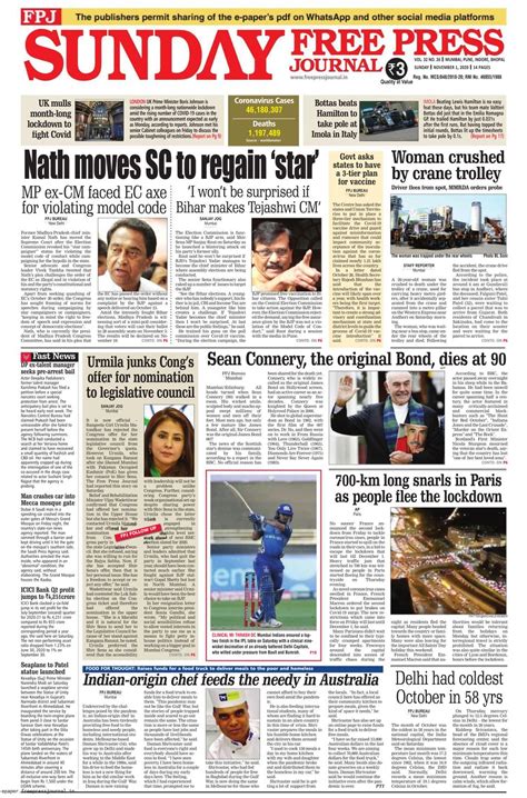 Free press journals by themebeez. The Free Press Journal - Mumbai Newspaper - Get your ...