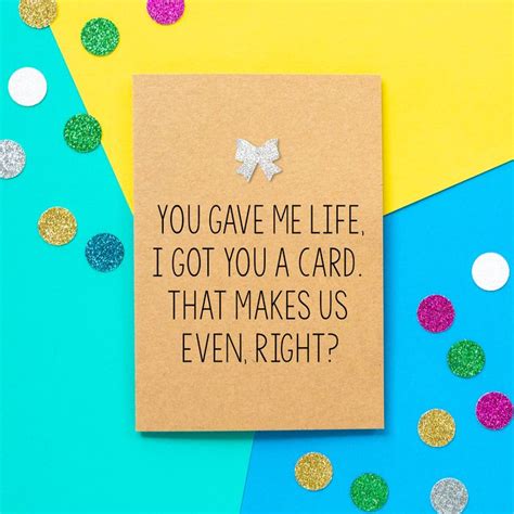 Funny Mothers Day Card Funny Card For For Mum Funny Mum Birthday Card Mom Birthday Card Mot