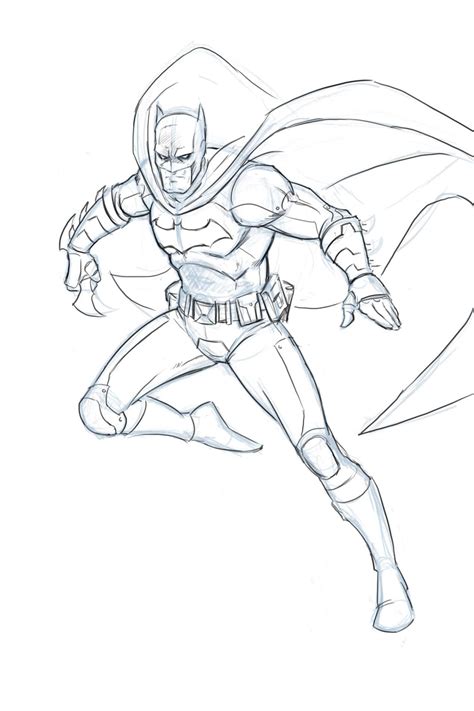 How To Draw Batman Full Body Step By Step Tutorial