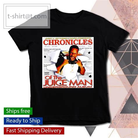 Juicy J Chronicles Of The Juiceman Underground Album Shirt