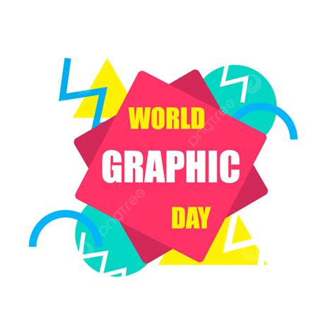World Graphics Day Vector Hd Png Images World Graphic Day Design