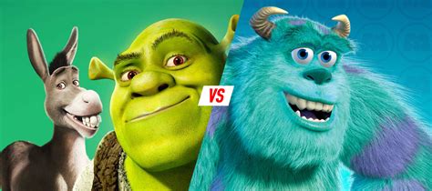 Duellen Shrek Vs Monsters Inc Moviezine