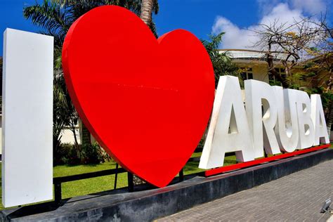 I Love Aruba Sign In Oranjestad Aruba Encircle Photos