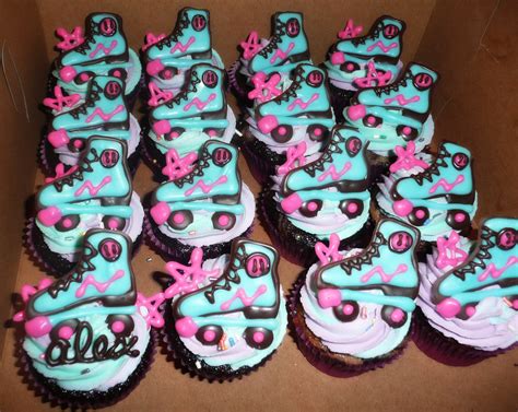 Roller Skate Cupcakes