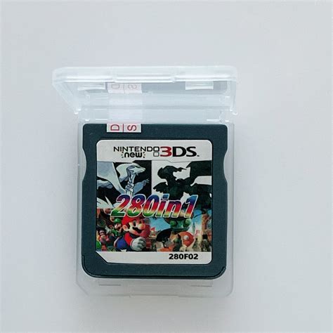280 In 1 Game Games Cartridge Multicart For Nintendo Ds Game Etsy