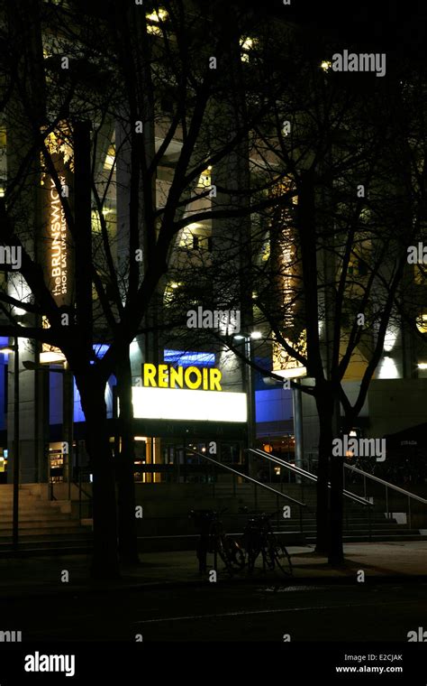 Renoir Cinema In The Brunswick Centre Bloomsbury London Uk Stock