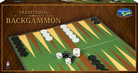 Traditional Backgammon Board Game At Mighty Ape Nz