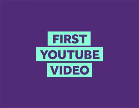 What Was The First Youtube Video Tubekarma