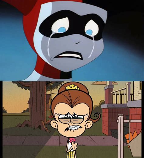 Luan Loud Feels Sorry For Harley Quinn By Coolunderachiever On Deviantart