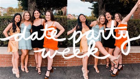 Week In My Life At Ohio State Sorority Date Party And Getting Productive Youtube