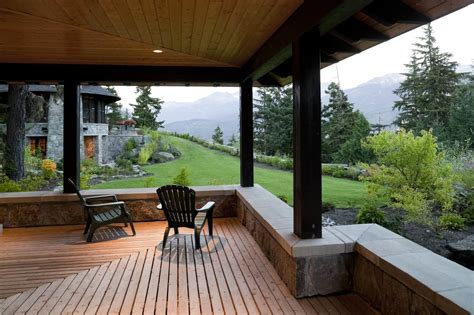 Due to their lifted design, decks can be especially for those who would still like a little sun to shine on their deck, it is possible to have the structure only partially covered. 50 Covered Deck Designs and Ideas (Photos) - Home Stratosphere