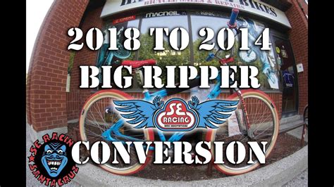We Converted A 2018 Se Big Ripper In To A Santa Cruz Big Ripper 2014