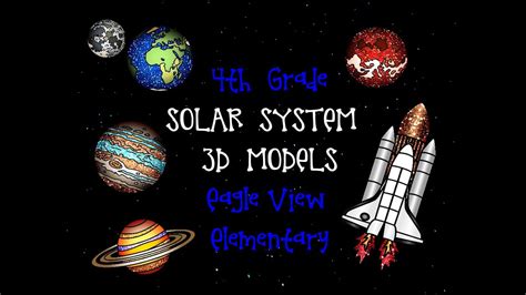 Fourth Grade Solar System Projects Youtube