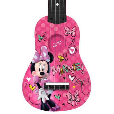 Disney First Act Mini Guitar Minnie Mouse Toys And Games Musical