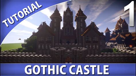 Minecraft How To Build A Gothic Castle Part 110 Youtube