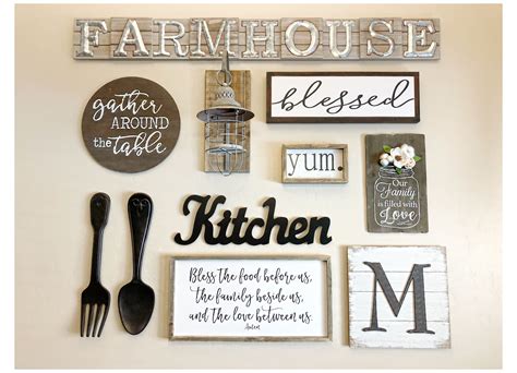 Rustic Farmhouse Kitchen Wall Art Best Design Idea