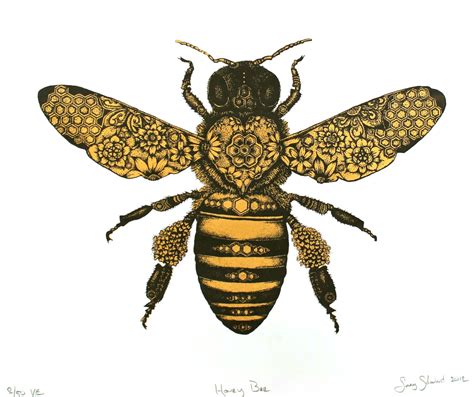 The Bee Of Honey Bee Tattoo Bee Bee Art