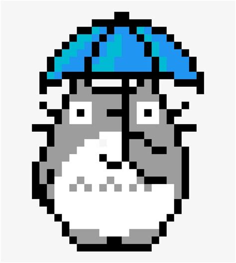 Totoro Pixel Art
