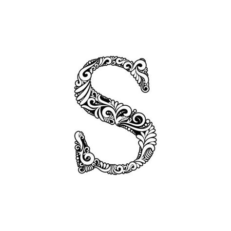 Ornate Letter S Illustrations Royalty Free Vector Graphics And Clip Art