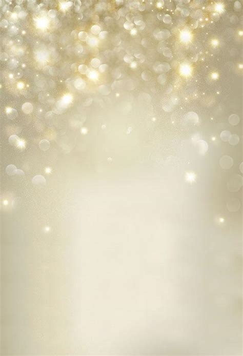 Gold Glitteering Bokeh Backdrop For Holiday Photography Lv 058 Dbackdrop