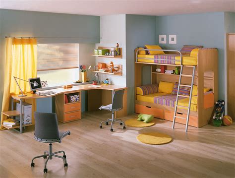 Kids Room With Study Table Interior Design Ideas Interior Decorating