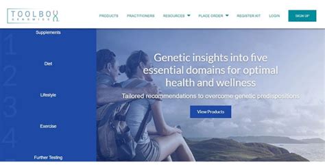 Toolbox Genomics Health Testing Kit For Weight Loss Supplements