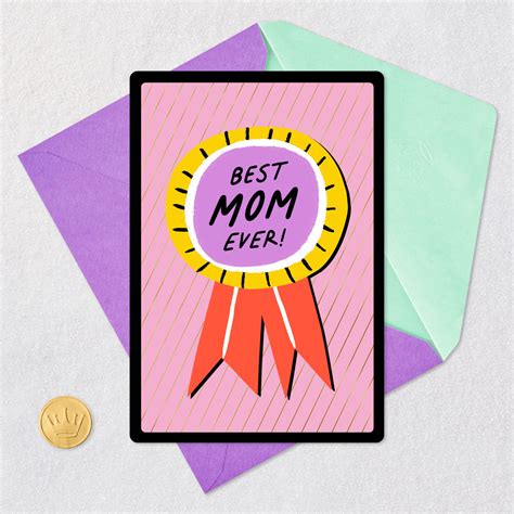 Best Mom Ever Video Greeting Mothers Day Card Greeting Cards Hallmark