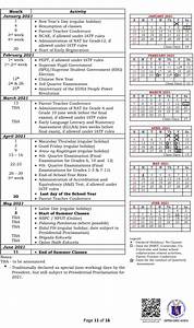 Deped School Calendar 2020 To 2021 Newstogov