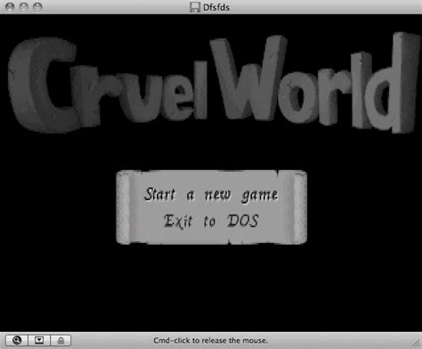 Download Cruel World My Abandonware