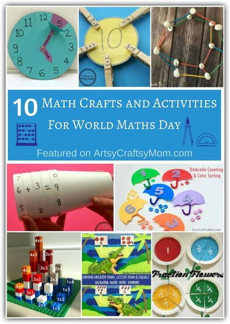 10 Enjoyable Math Crafts And Activities For World Maths Day