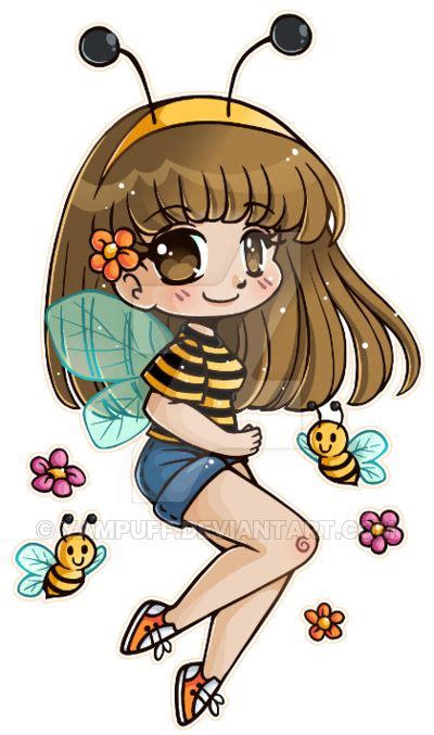 Honeybeebuzz Commission By Yampuff Art Anime Digital Artist