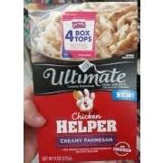The parmesan coating really keeps the chicken moist and juicy. Betty Crocker Ultimate Creamy Parmesan Chicken Helper ...