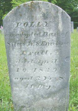 Polly Pratt Unknown Find A Grave Memorial
