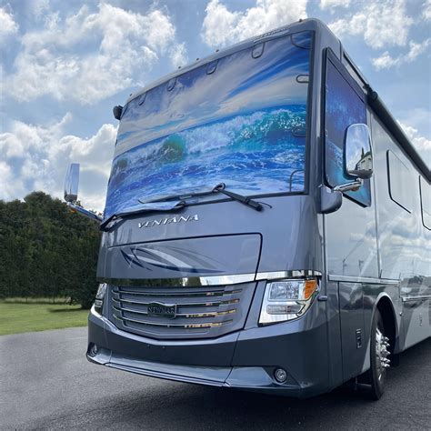 Class A RV Windshield Shade | Magne Shade