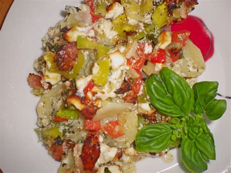 Zucchini Schafskäse Auflauf Rezept mit Bild
