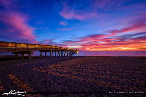 Deerfield Beach International Fishing Pier Entrance To The Pier Hdr