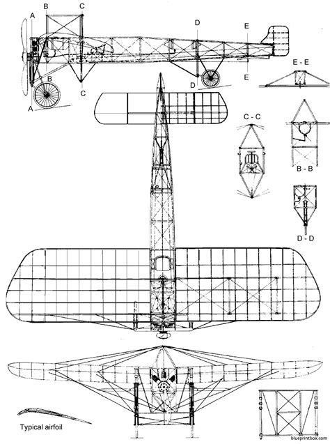 Bleriot Xi 3 Free Plans And Blueprints Of Cars