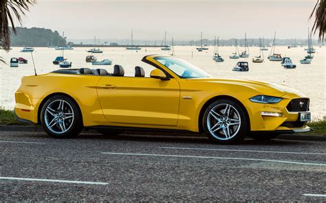 2018 Ford Mustang Gt Convertible Uk Wallpapers And Hd Images Car